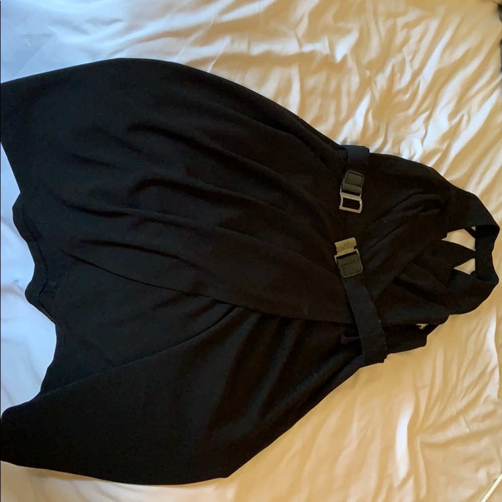 Black cocktail dress
